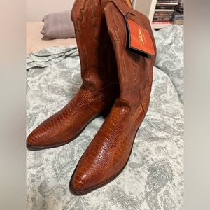 Pair of Lucchese Cowboy Boots